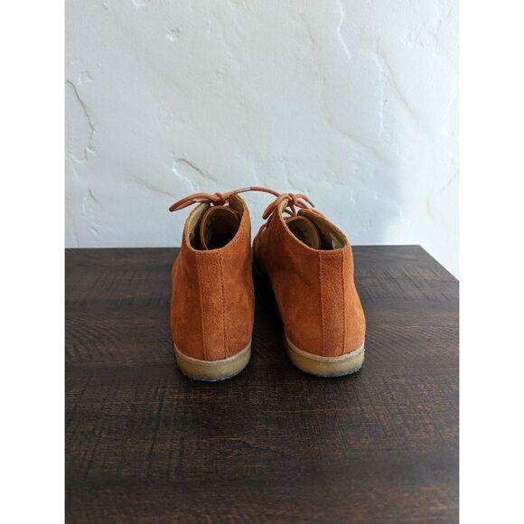 Clarks Originals Women's Phenia Suede Desert Rust Ankle Boot - Size 8.5 - Picture 4 of 10